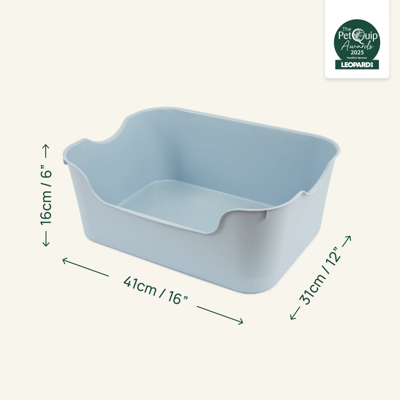 Litter Box for Guinea Pigs & Rabbits