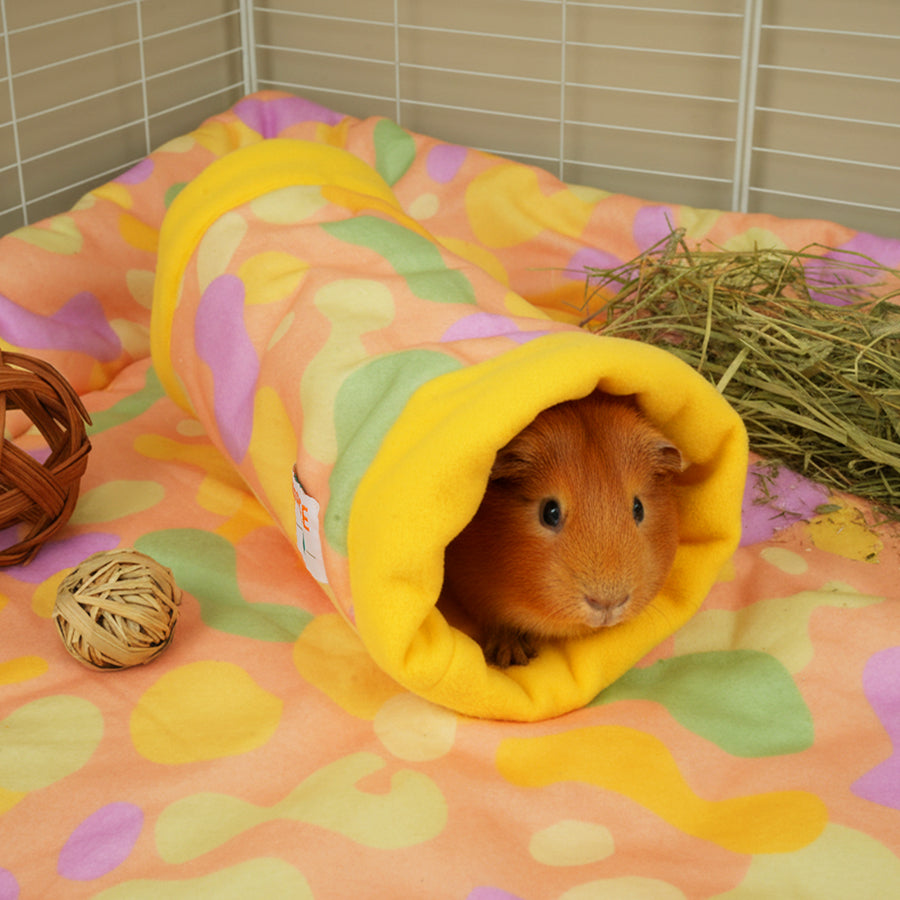 Guinea Pig Fleece Tunnel | Pigcasso Collection