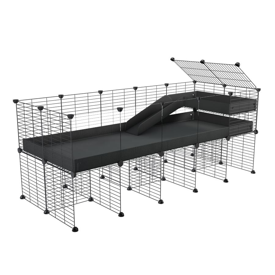 5x2 C&C Guinea Pig Cage with Loft & Stand