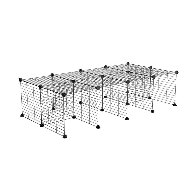 A C and C guinea pig cage stand size 4x2 with small mesh grids by kavee USA