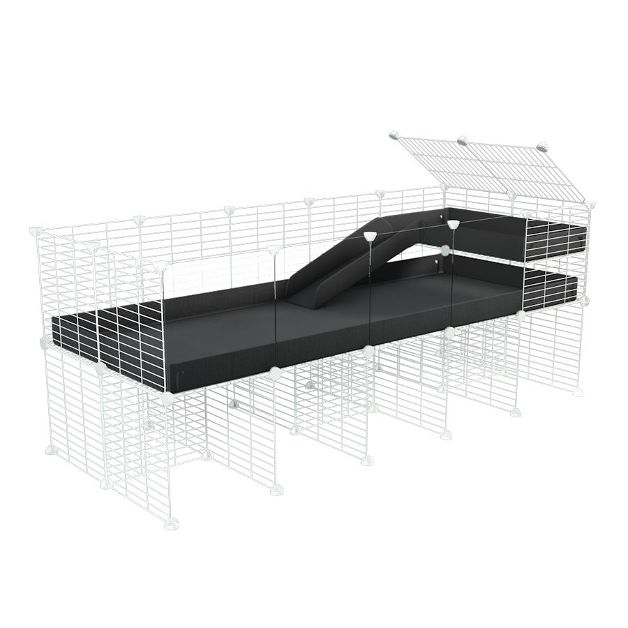 5x2 C&C Guinea Pig Cage with Loft & Stand