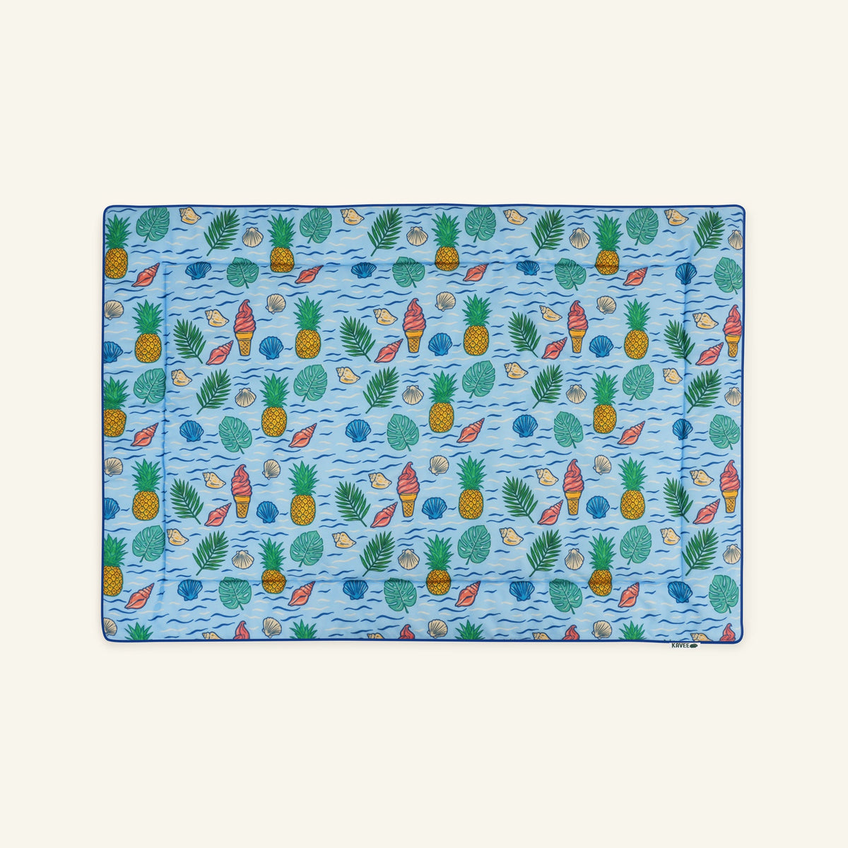 The Pattern Fleece Liner - Coastal