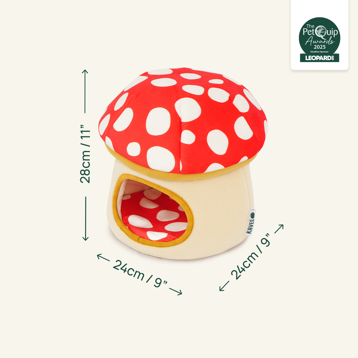 Red Toadstool Hide | Mushroom Collection