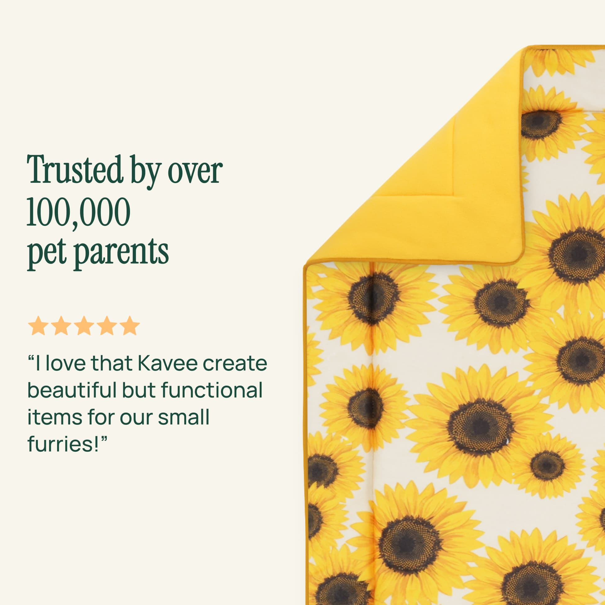 The Fleece Liner | Sunflower Collection