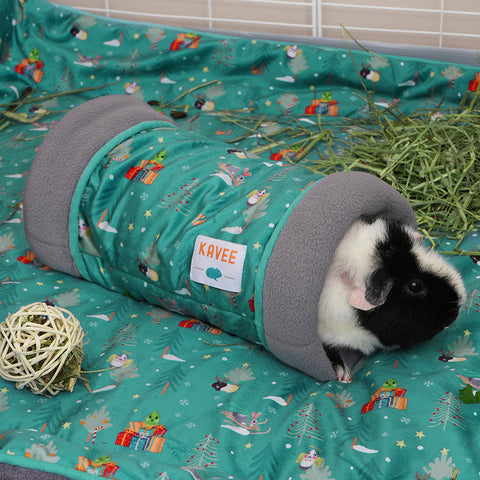 Guinea pig eating fleece best sale