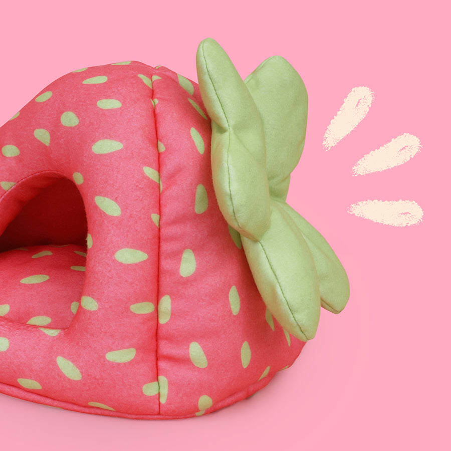 Hide for guinea pigs | Strawberry