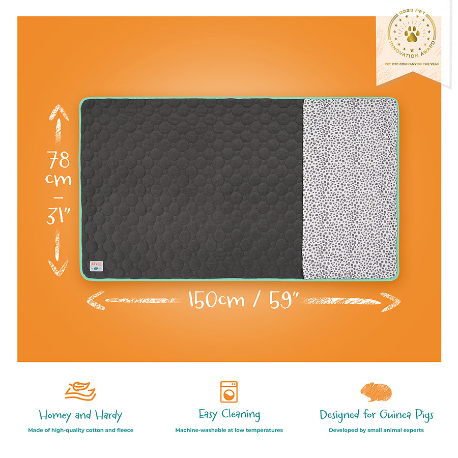 Premium Fleece Liner for Guinea Pigs | Dalmatian