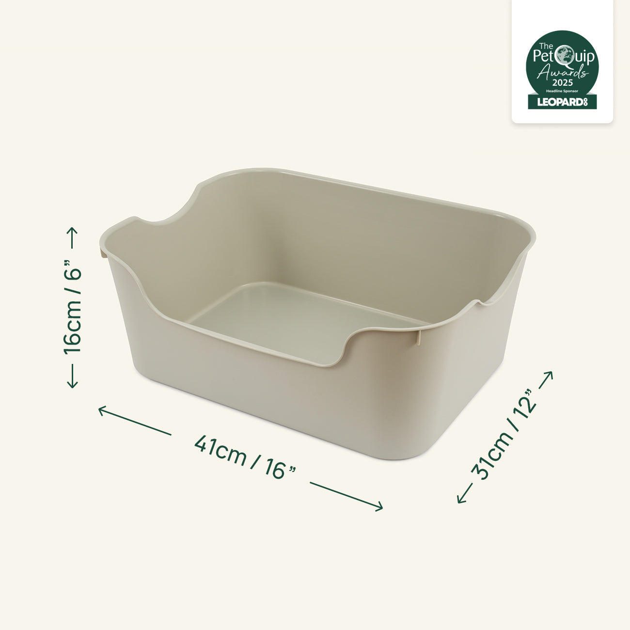 Litter Box for Guinea Pigs & Rabbits