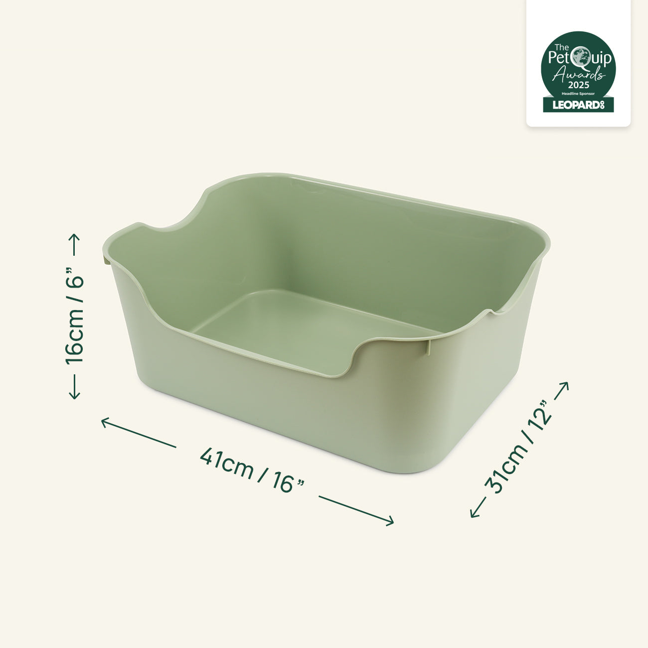 Litter Box for Guinea Pigs & Rabbits