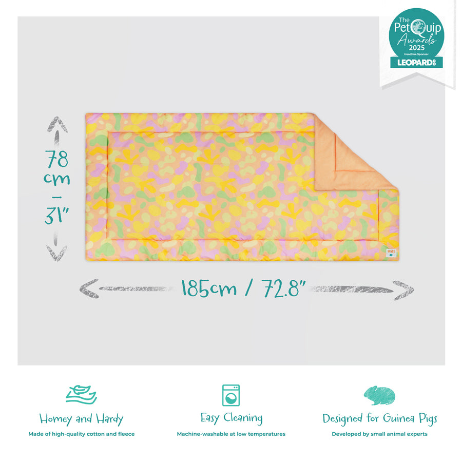 Plush Fleece Liner for Guinea Pigs | Pigcasso Collection