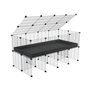 4x2 C&C Guinea Pig Cage with Stand