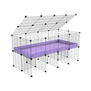 4x2 C&C Guinea Pig Cage with Stand