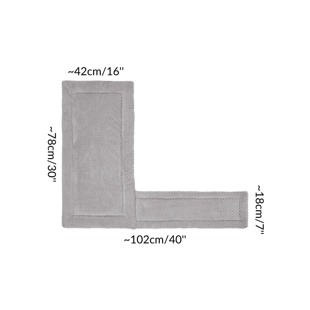 Dimension size measurement guinea pig fleece liner ramp cover loft gry  cc c&C cnc c and c cage kavee rabbit