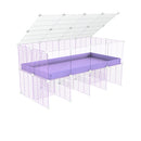 4x2 C&C Guinea Pig Cage with Stand