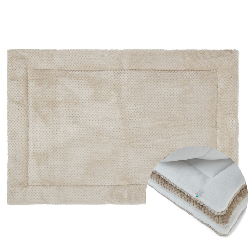 Set of 2 Fleece Liners | Tranquil Taupe | Plush Bedding