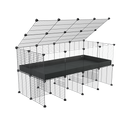 4x2 C&C Guinea Pig Cage with Stand