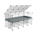 4x2 C&C Guinea Pig Cage with Stand