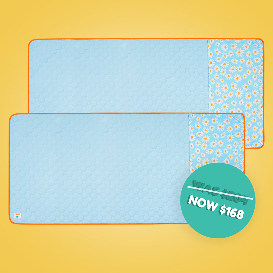 Set of 2 Pocket Fleece Liners for Guinea Pigs | Daisy Collection