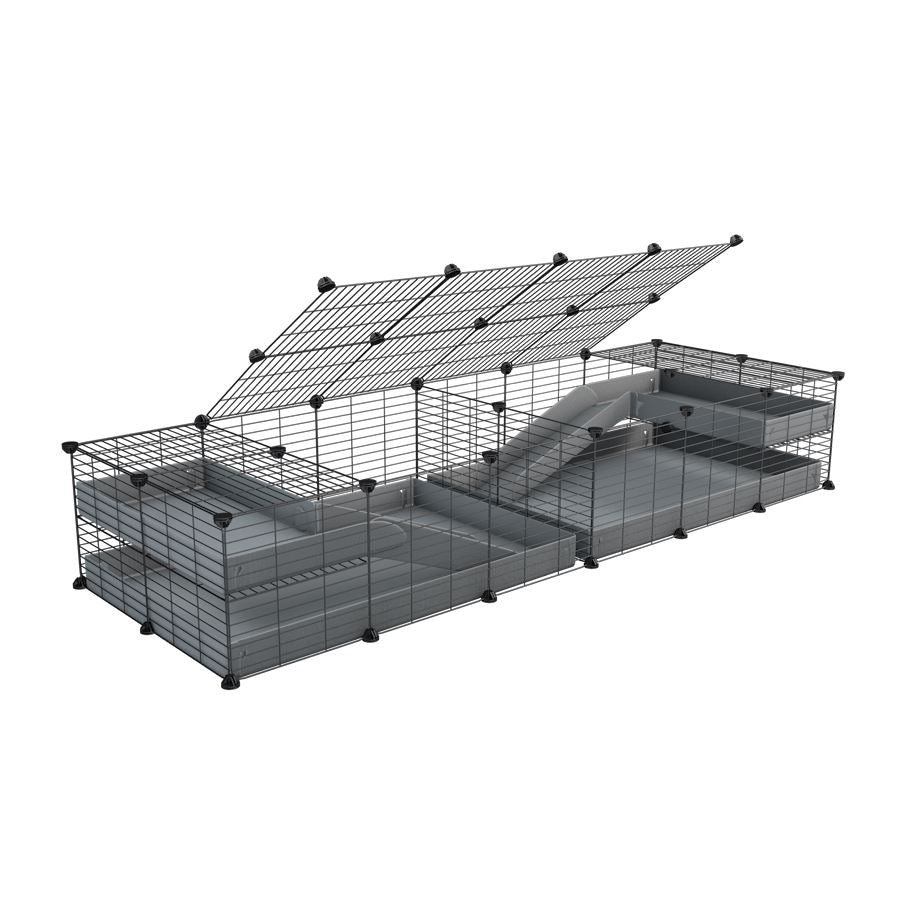 6x2 C&C Cage with Divider & Loft