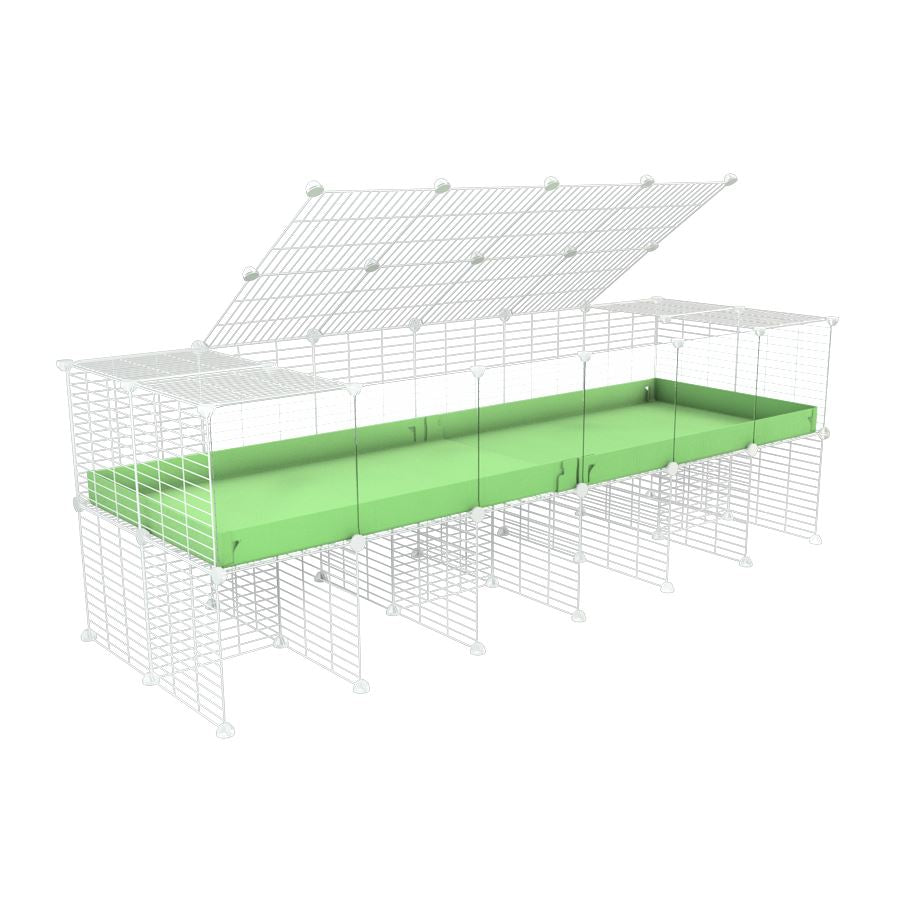 6x2 Clear C&C Cage with Stand