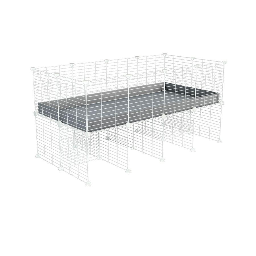 White 4x2 C&C Cage with Stand