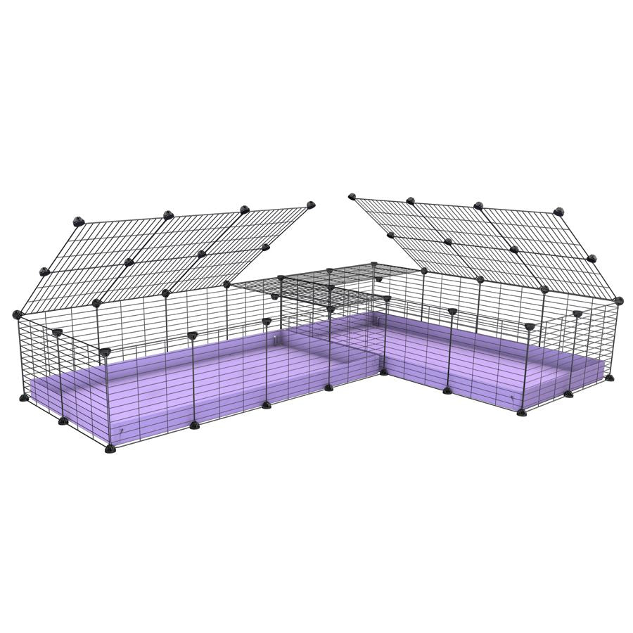 L-Shape 8x2 C&C Cage with Divider