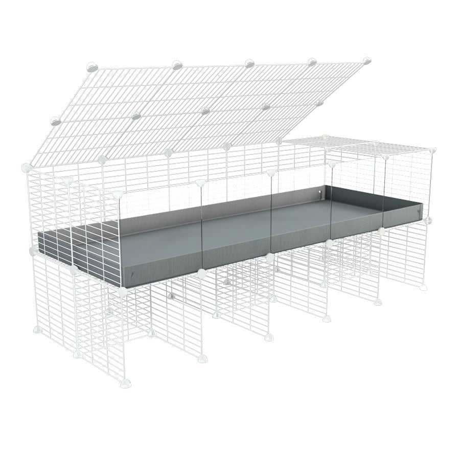 5x2 Clear C&C Cage with Stand