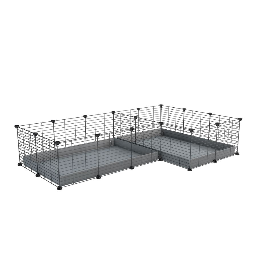 L-Shape 6x2 C&C Cage with Divider