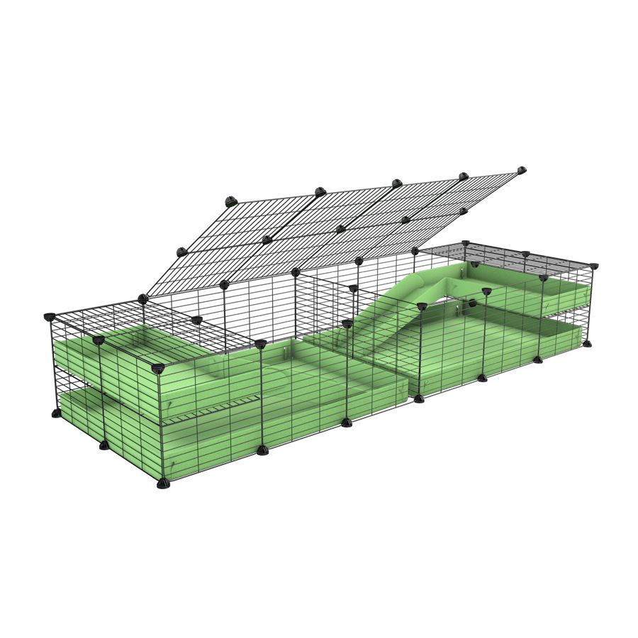 6x2 C&C Cage with Divider & Loft