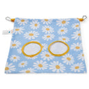 a guinea pig  hay bag in daisy fleece by  kavee