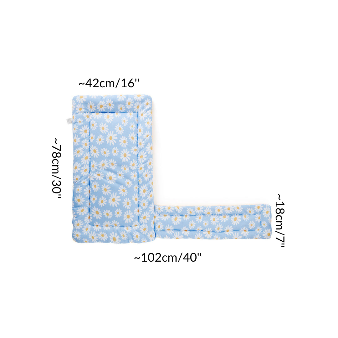 Dimension size measurement guinea pig fleece liner ramp cover loft daisy flower cc c&C cnc c and c cage kavee rabbit