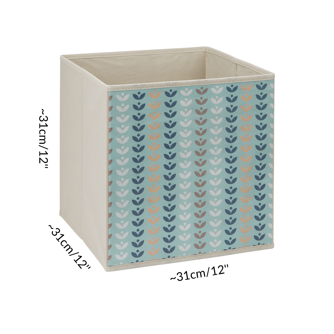 Measurements of one storage box cube for guinea pig CC cage scandi abstract Kavee