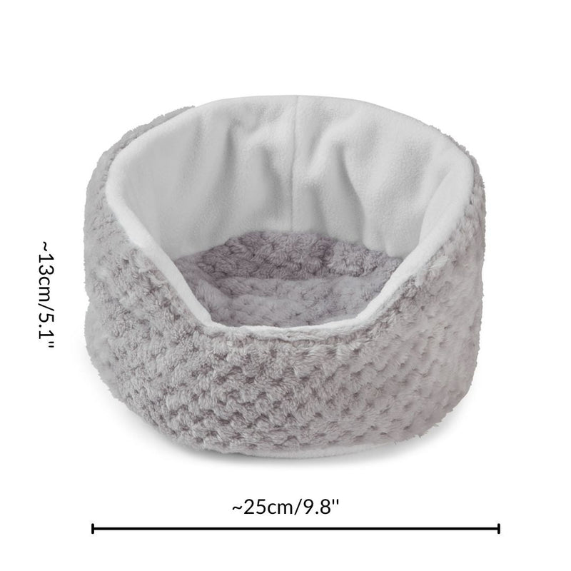Dimensions of a guinea pig sofa bed cuddle cup gray pattern
