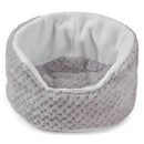 a guinea pig sofa bed cuddle cup in fleece gray by kavee