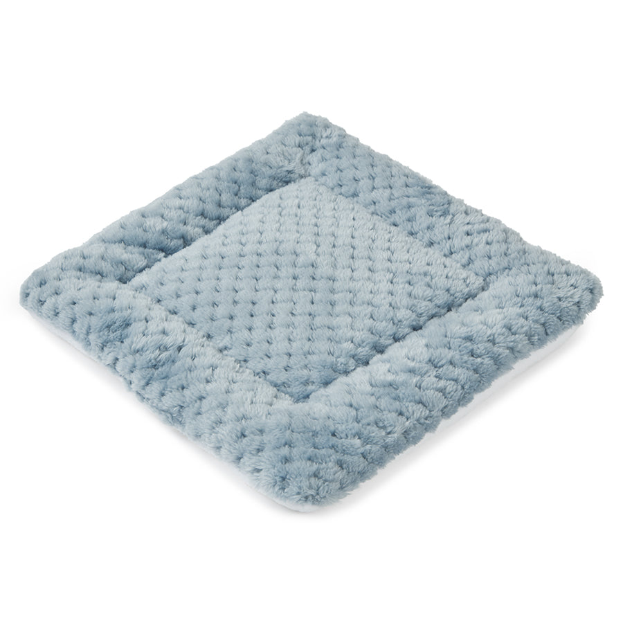 a guinea pig  pee pad in fleece pattern blue by kavee
