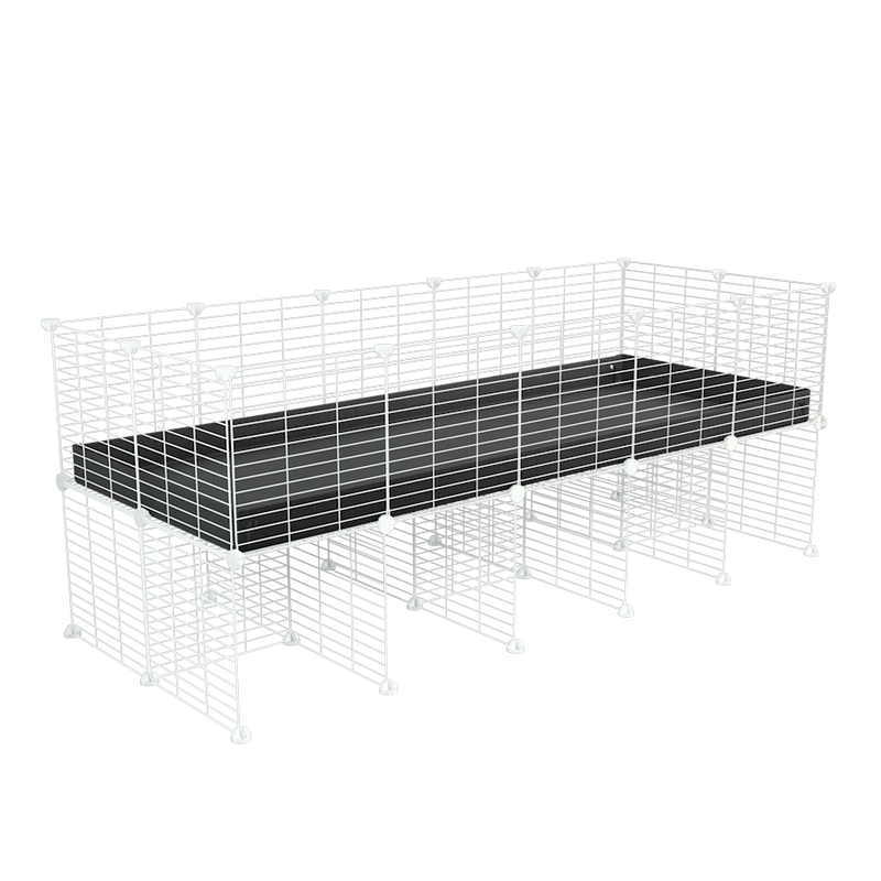 White 5x2 C&C Cage with Stand