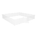 White Outdoor C&C Playpen for Pets