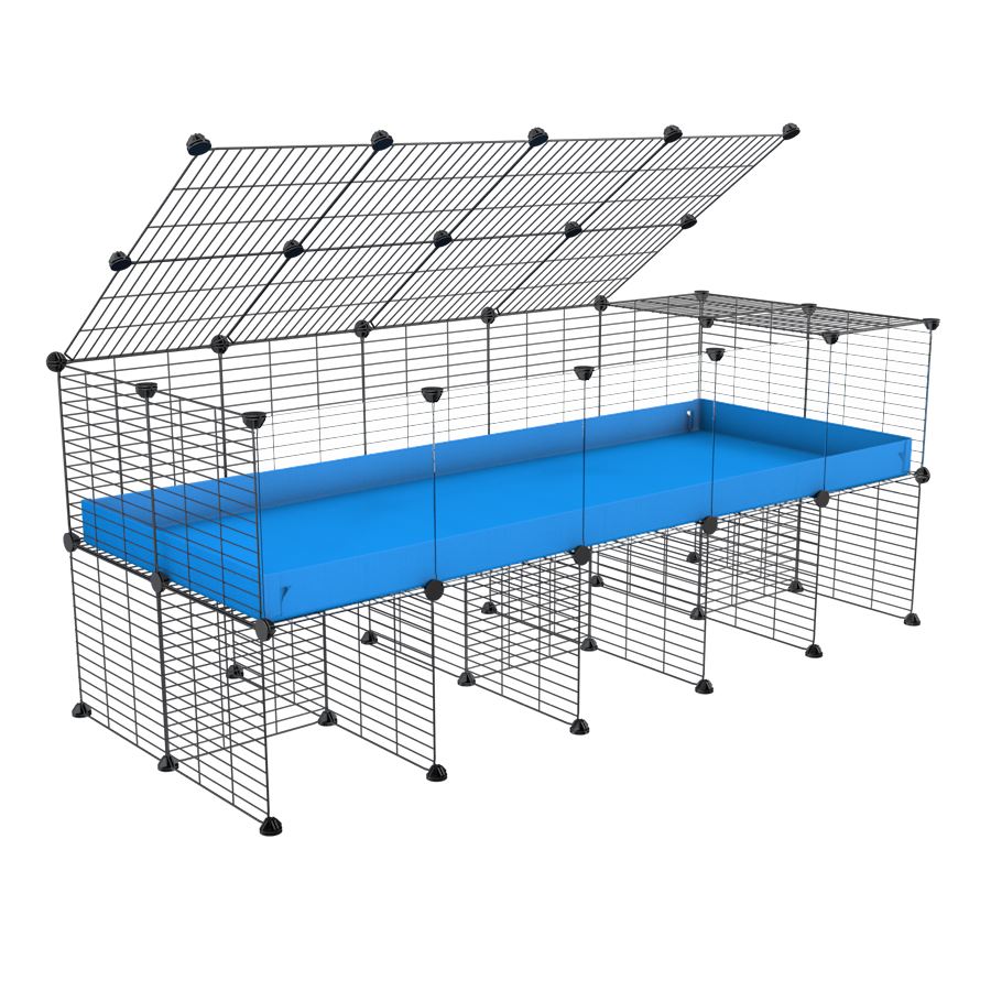 5x2 Clear C&C Cage with Stand