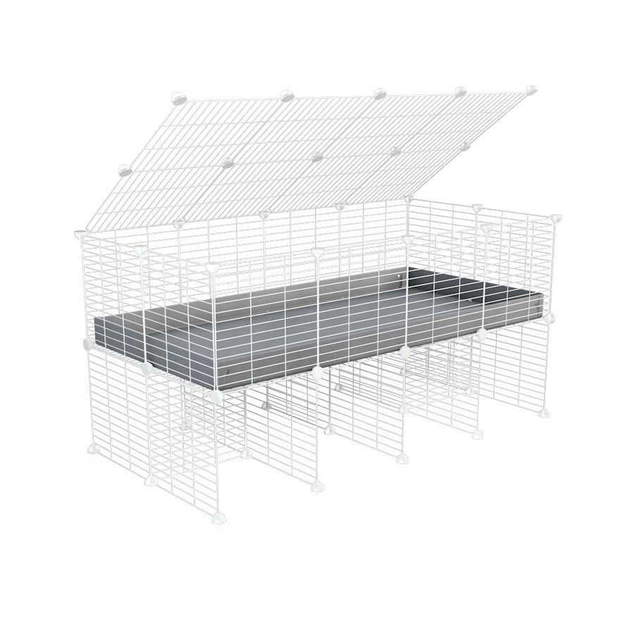 White 4x2 C&C Cage with Stand