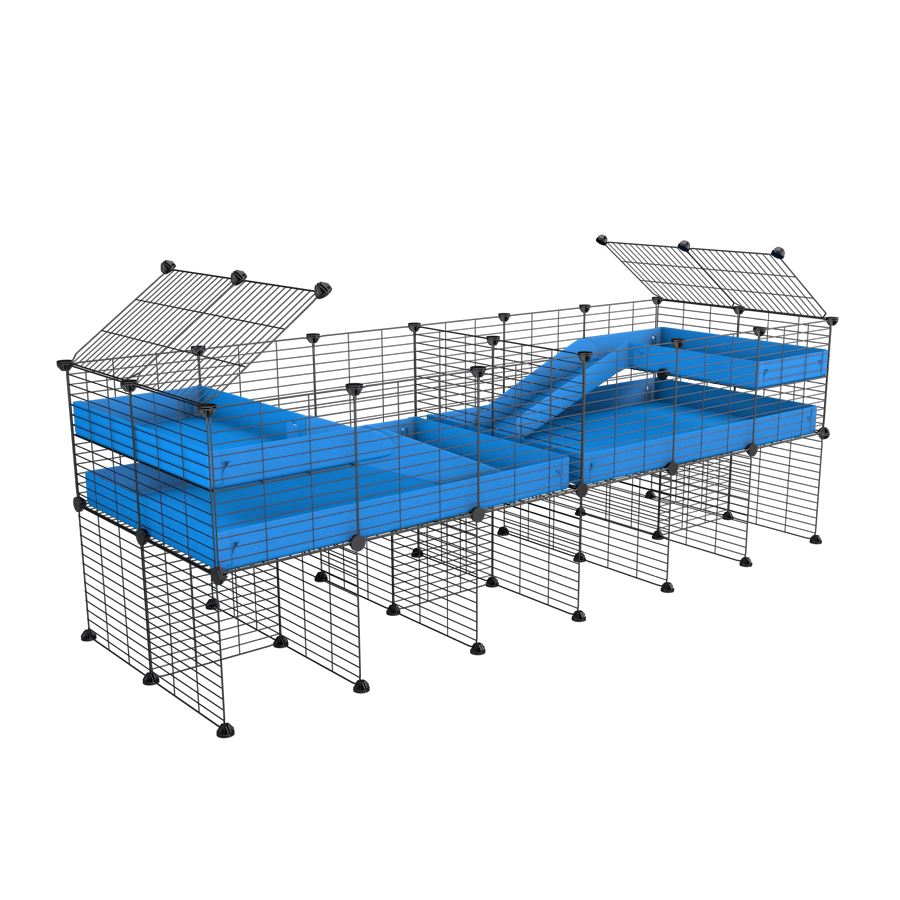 6x2 C&C Cage with Divider, Loft & Stand