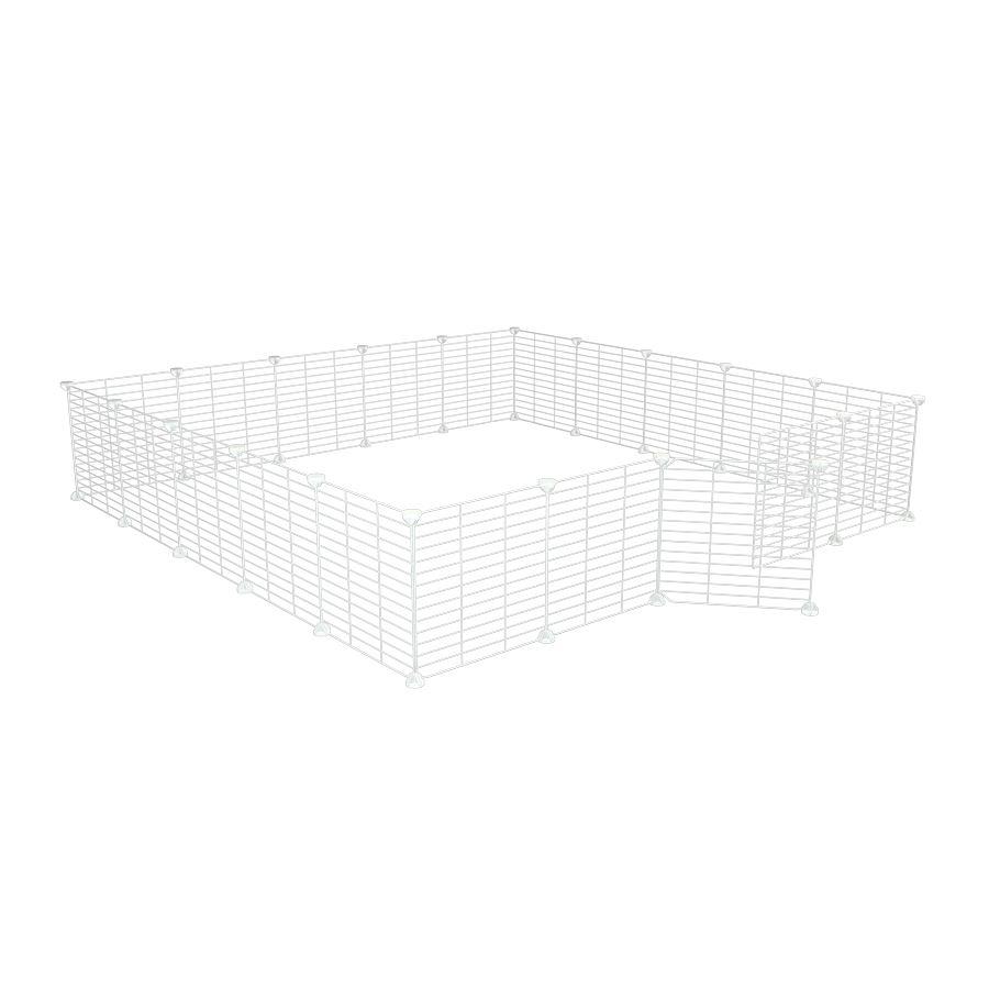 White Outdoor C&C Playpen for Pets