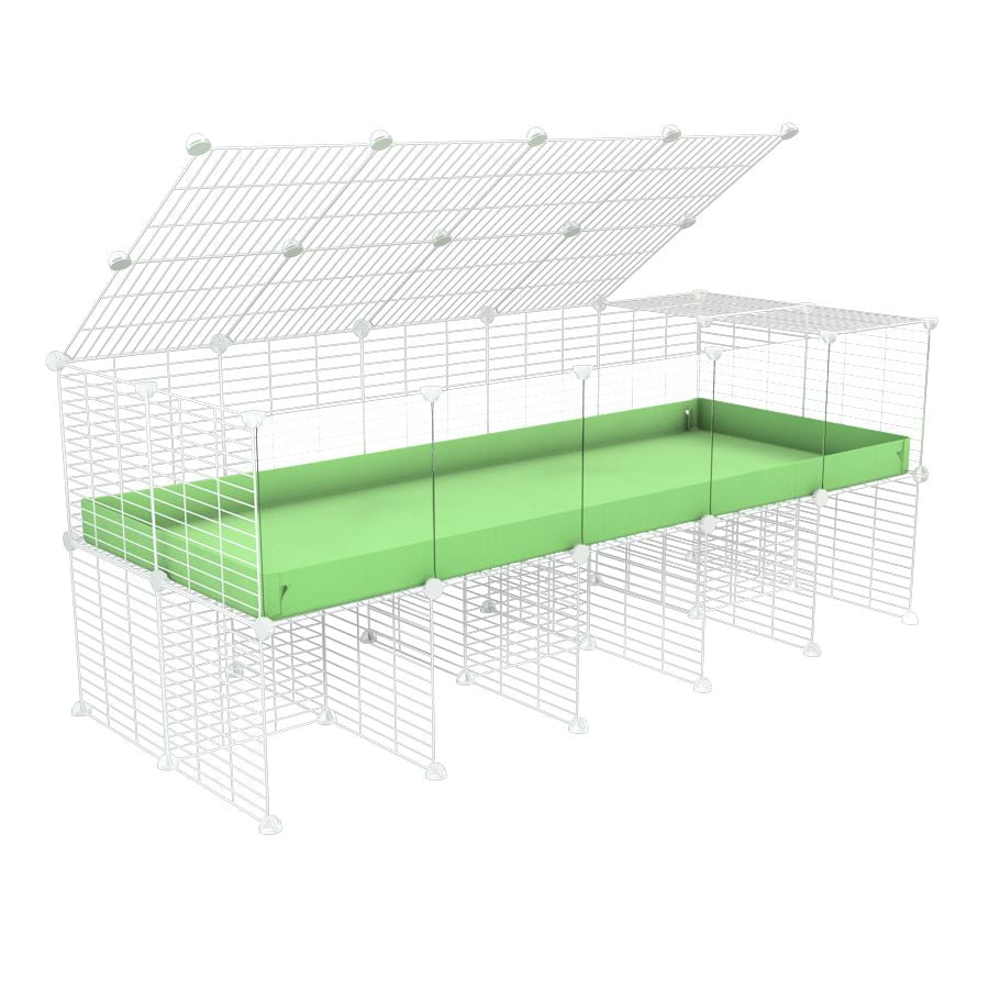 5x2 Clear C&C Cage with Stand