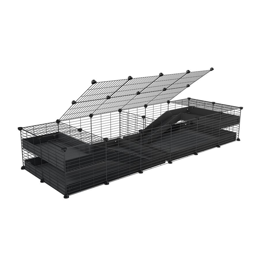 6x2 C&C Cage with Divider & Loft