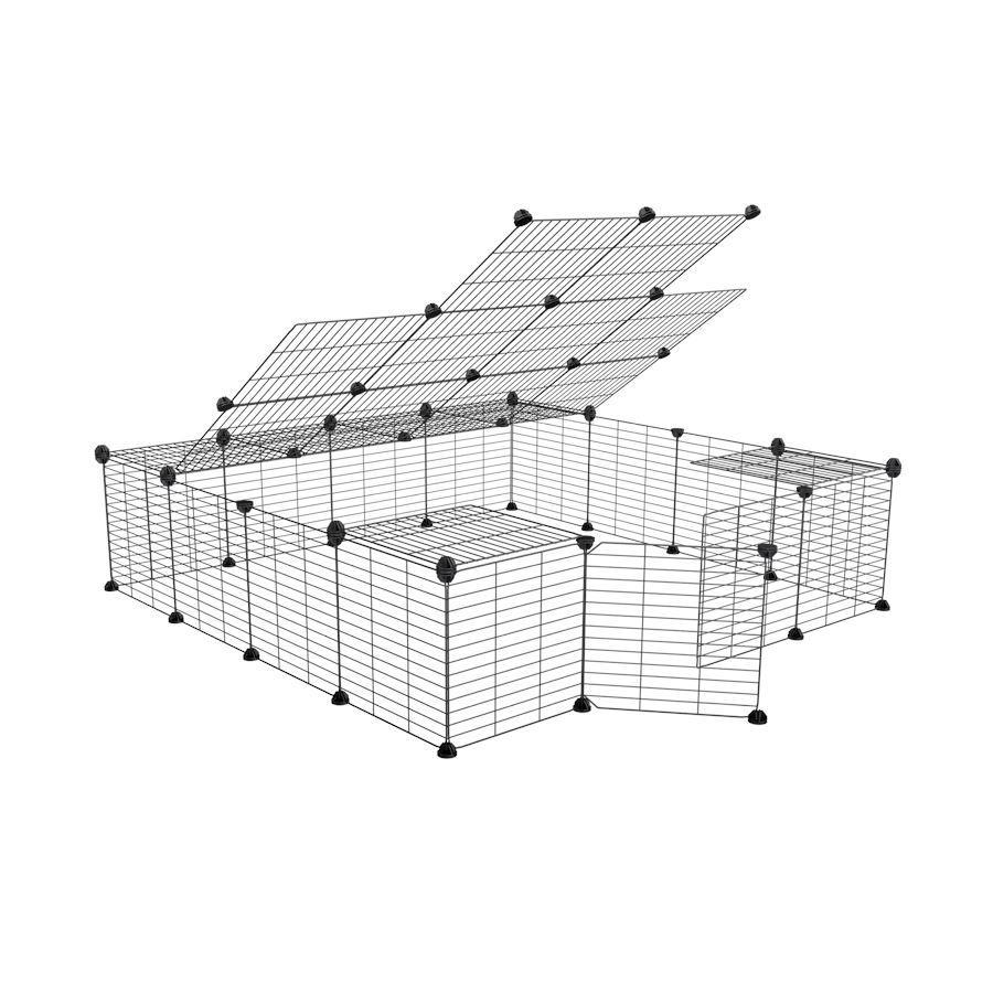 Outdoor C and C Cages and Pens - with grids | Kavee C&C Cages USA