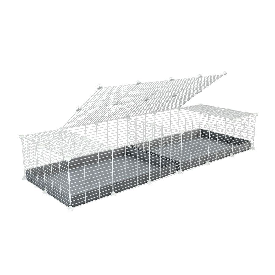 White 6x2 C&C Cage with Divider