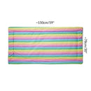 Dimension size measurement guinea pig fleece liner 4x2 rainbow pastel rabbit cc c&C cnc c and c cage kavee