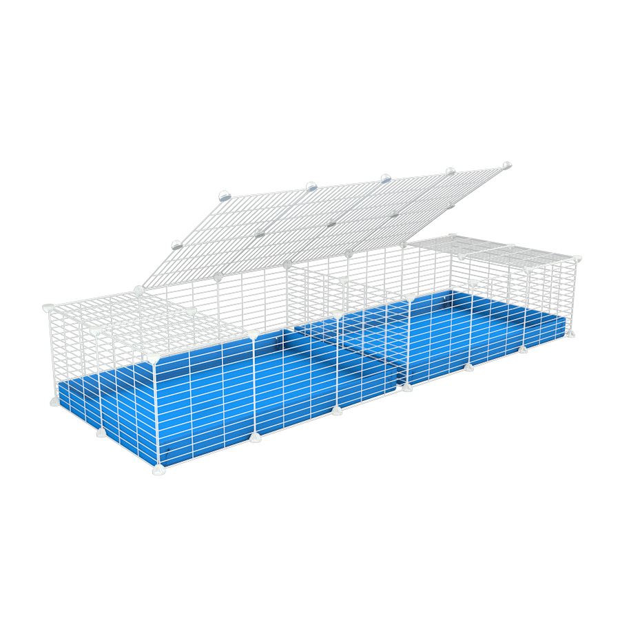 White 6x2 C&C Cage with Divider