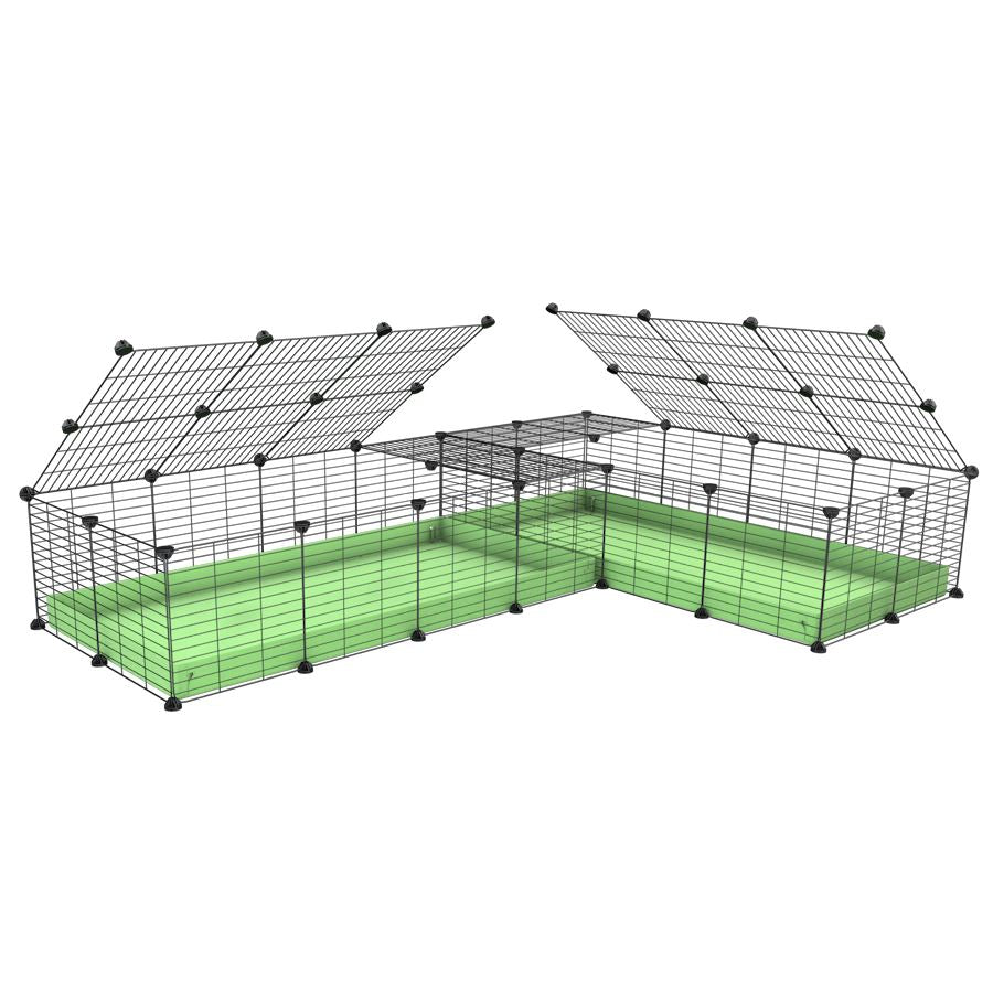 L-Shape 8x2 C&C Cage with Divider