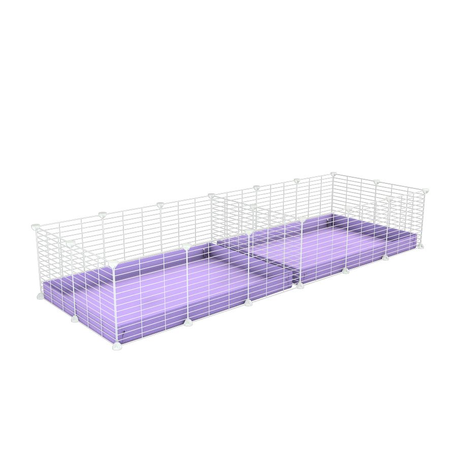 White 6x2 C&C Cage with Divider